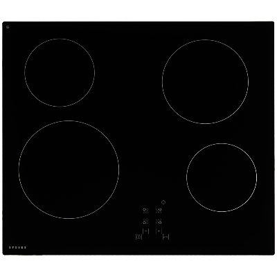 Stoves SEH600CTC Ceramic Hob, Black